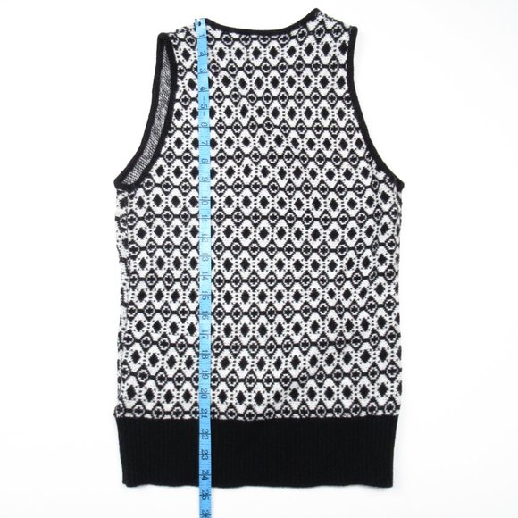 NWOT 💙 Maeve Anthropologie 2-Piece Floral Knit Tank Top Vest & Shrug Set Medium - Picture 6 of 9